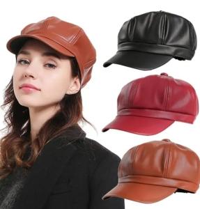 Gorros Boina Cuerina