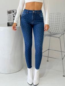 Pantalón Skinny Blue C/brillo