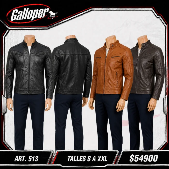 Campera Semicuero
