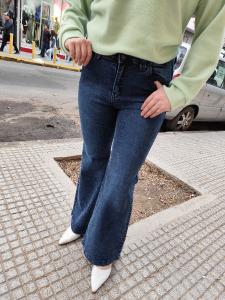 Oxford Azul Liso Dama