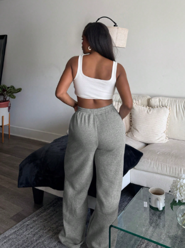 Joggers Frizados Rectos - Miniatura 2