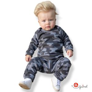 Art 4007 Babucha para Bebes Frisada Estampada