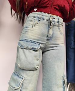Jeans Dama Celeste Óxido - Miniatura 2