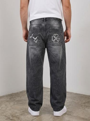 Baggy Gris Nevado de Hombre - Miniatura 3