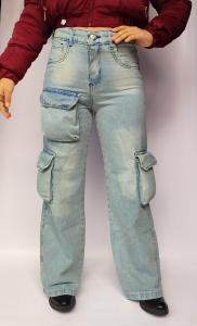 Jeans Dama Celeste Óxido - Miniatura 3