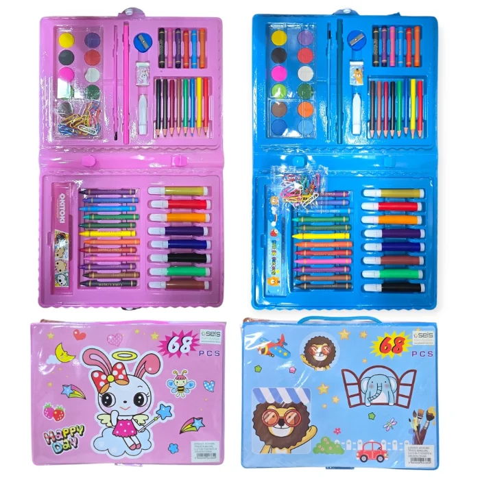 Set de Arte para Niños Infantil 68 Piezas (af24385)