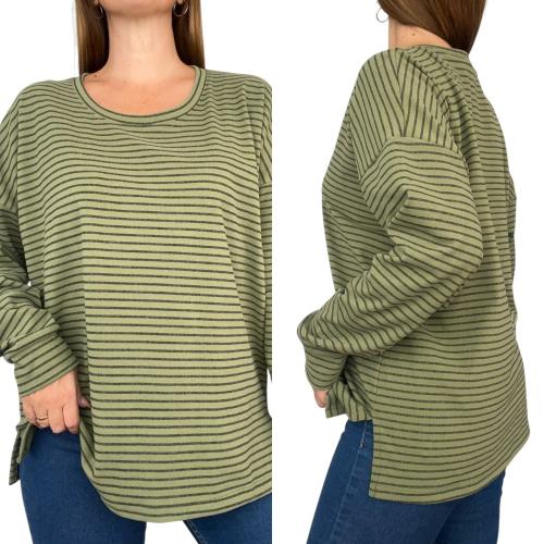 Maxi Sweater Darlon Rayado - Miniatura 2