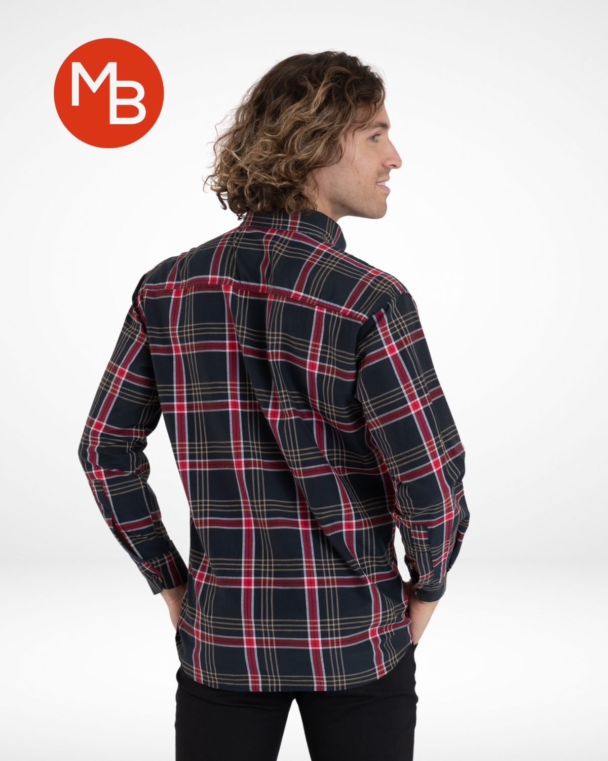 Camisa Rígida Clásica Cuadros - 4.jpg