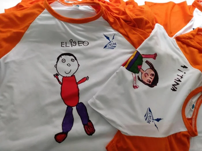Remeras Egresaditos Combinadas Jardin