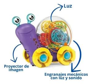 Caracol Proyector de Juguete Pf31 - Miniatura 2