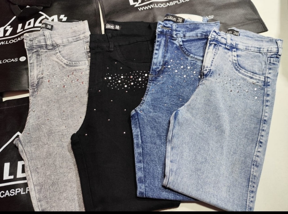 Jeans con Strass - Imagen 4