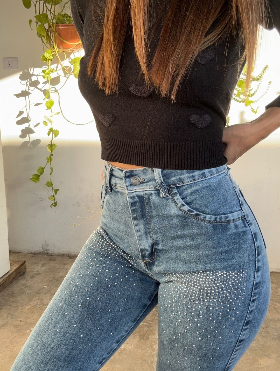 Jeans con Strass - Imagen 2