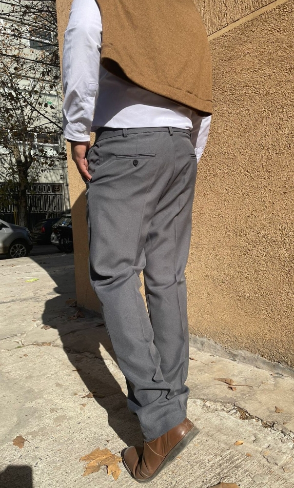 Pantalón  Pinzado Hombre - Imagen 2