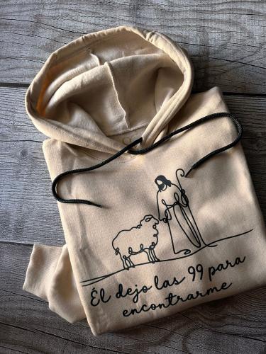 Buzos Canguro de Friza Premium con Estampas Cristianas para Mujer - Miniatura 2
