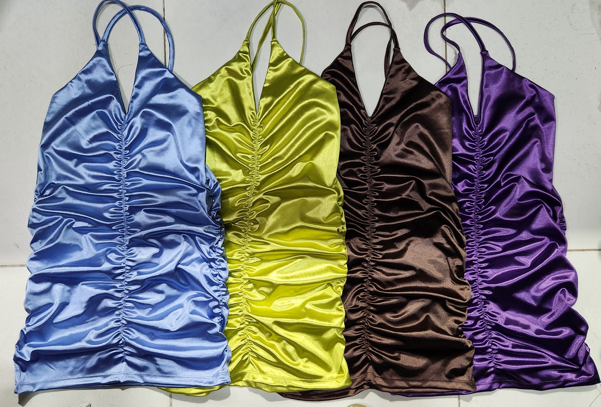 Vestido Saten - Imagen 6
