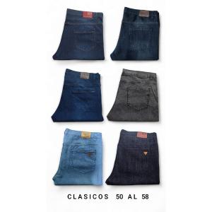 Jean Clásico Recto Celeste - Miniatura 2