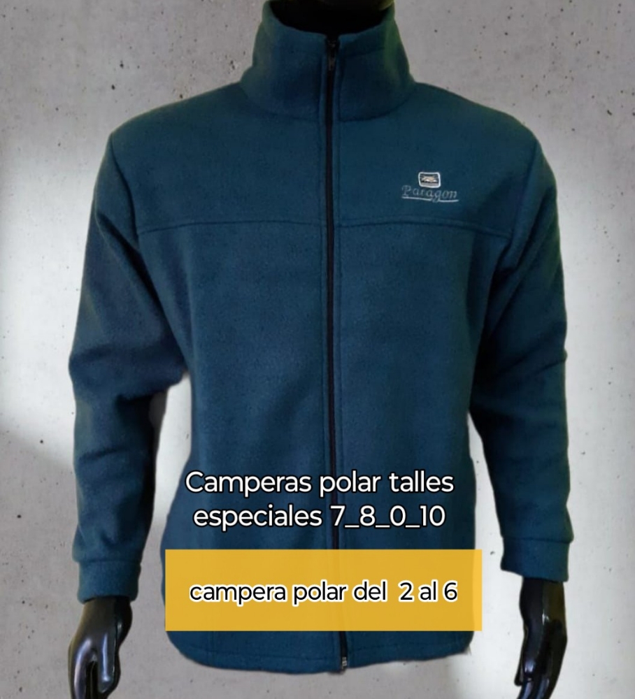 Campera Polar Talle Especial - Imagen 2