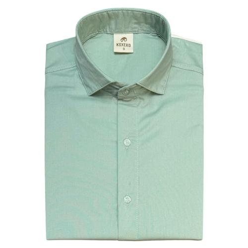 Camisa Liso Elastizado Slim Fit - Miniatura 3