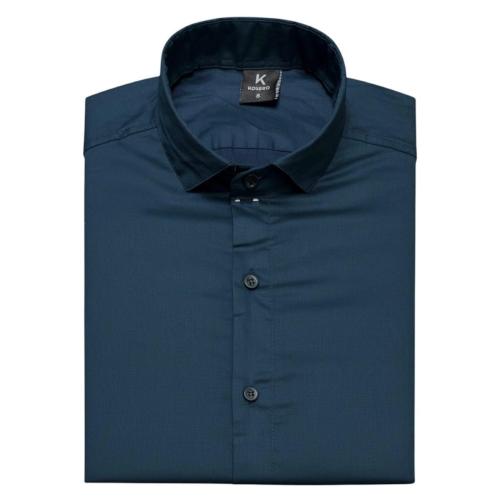 Camisa Liso Elastizado Slim Fit - Miniatura 4