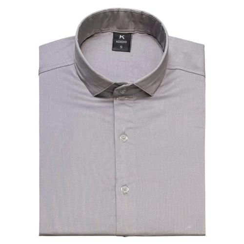 Camisa Liso Elastizado Slim Fit - Miniatura 7