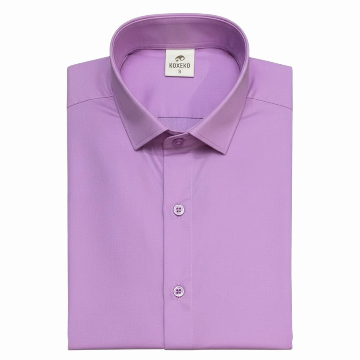 Camisa Liso Elastizado Slim Fit - Imagen 7