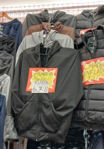 Campera  Friza  con Piel  Especiales 6 7 8