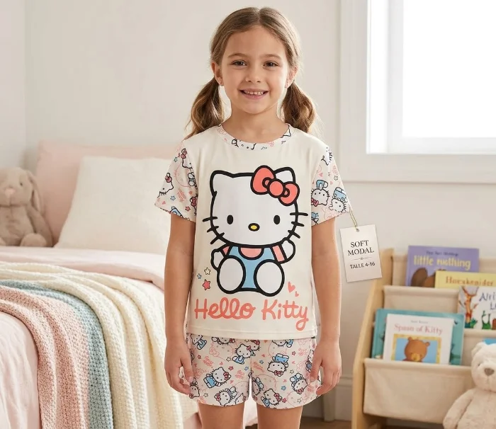 Conjunto Pijama Hello Kity