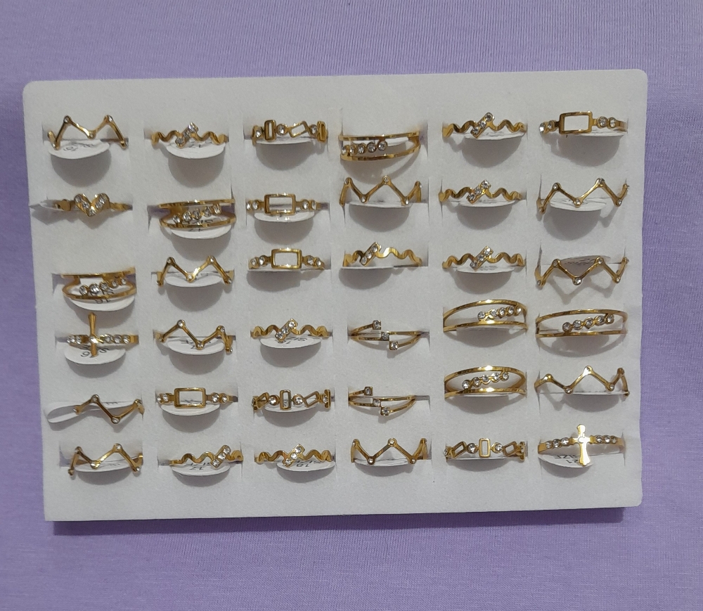 Anillo de Acero Dorado - Imagen 2