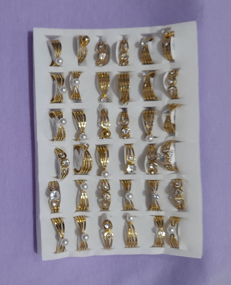 Anillo de Acero Dorado - Imagen 3