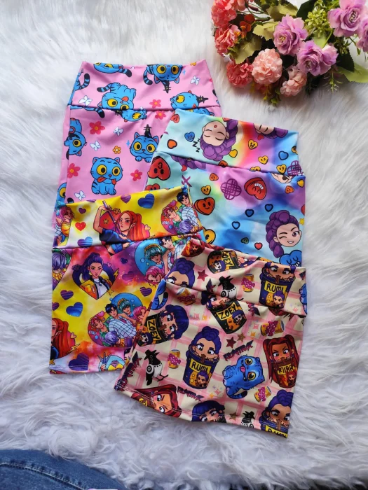 Short Pollera Lycra