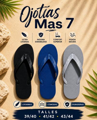 Ojotas mas 7  Caballero