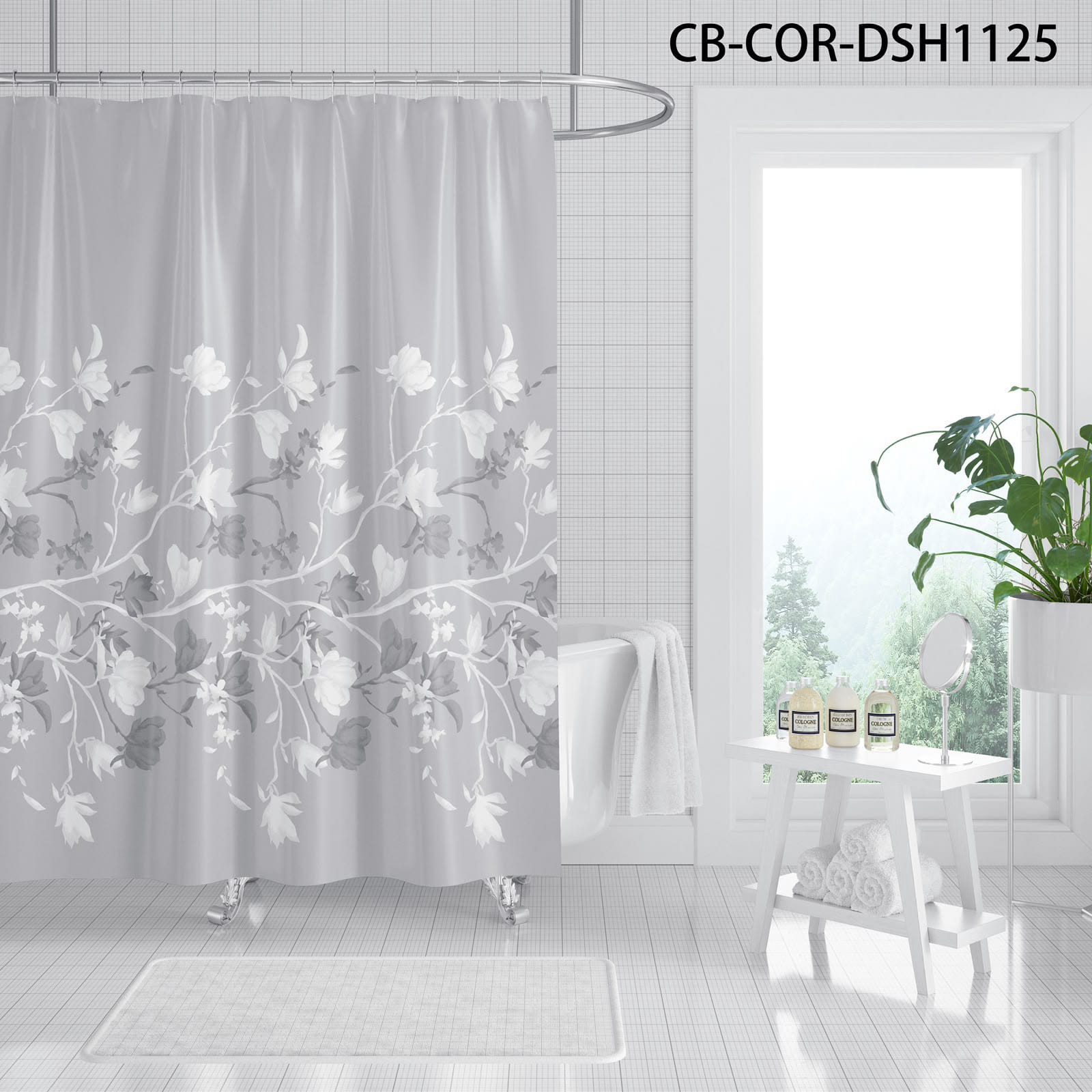 Cortinas de Baño Digital 3d - Imagen 3