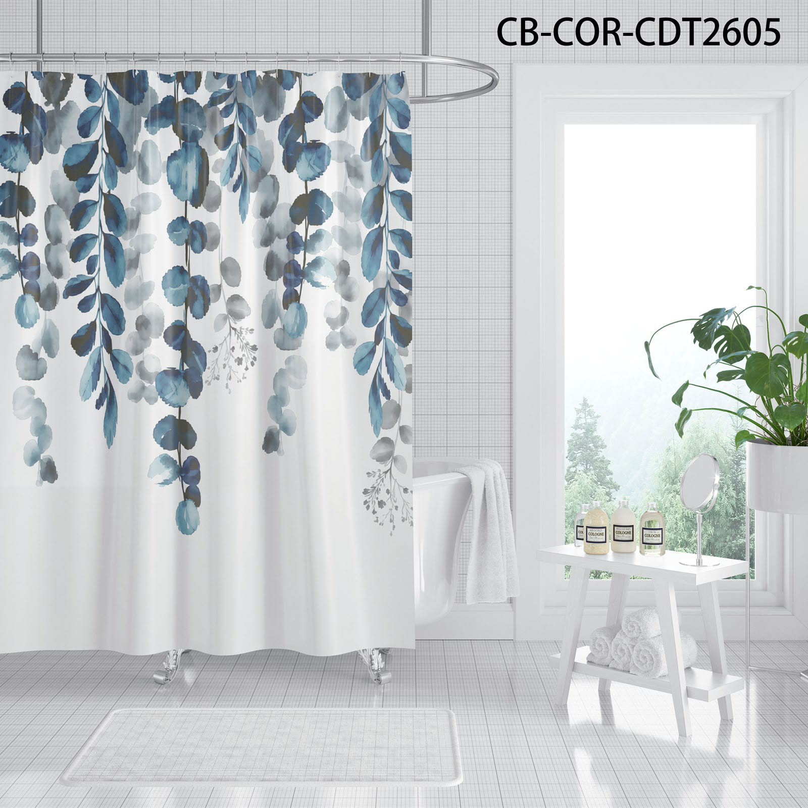 Cortinas de Baño Digital 3d - Imagen 6