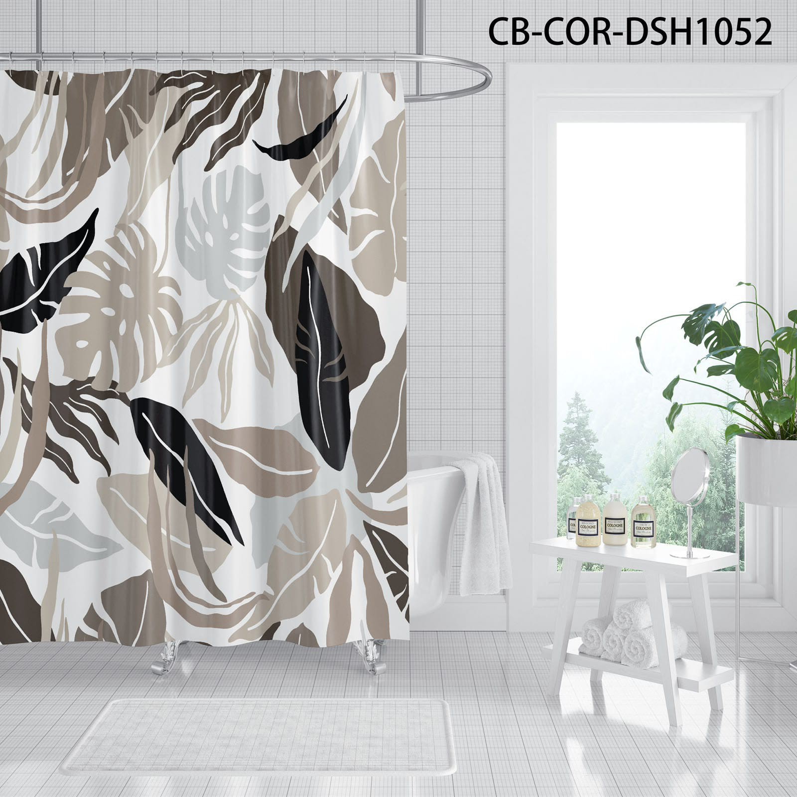 Cortinas de Baño Digital 3d - Imagen 7