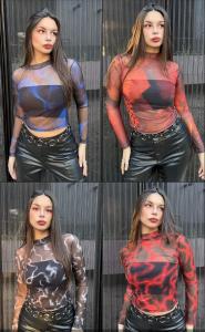 Poleras de Micro Tull con Diseño y Lisas
