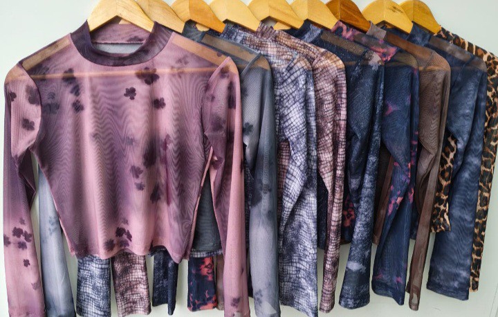 Poleras de Micro Tull con Diseño y Lisas - Imagen 2