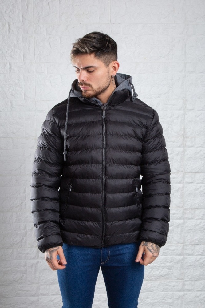 Campera Do Le Cierre Capucha Jogging (talle Especial) - Imagen 2