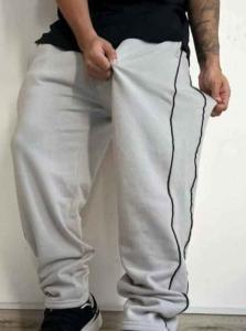 Joggins Baggy Frizado Venas Unisex - Miniatura 3