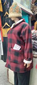 Tapado de Polar con Piel Talles Especiales