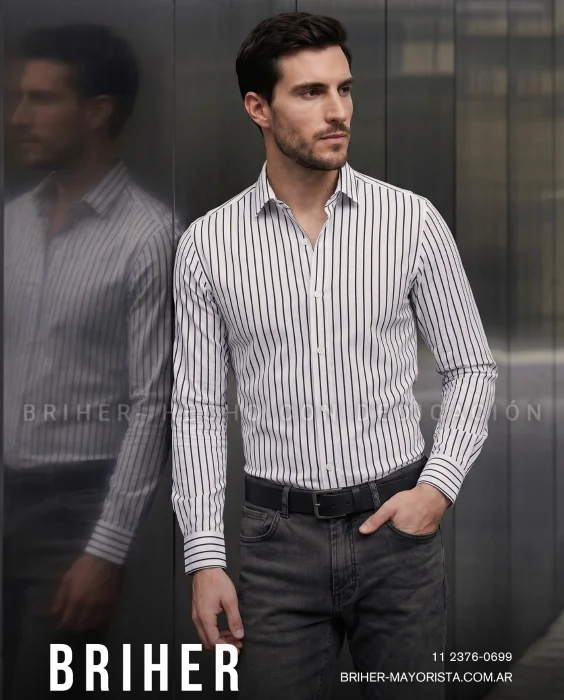 Camisa a Rayas Clasica