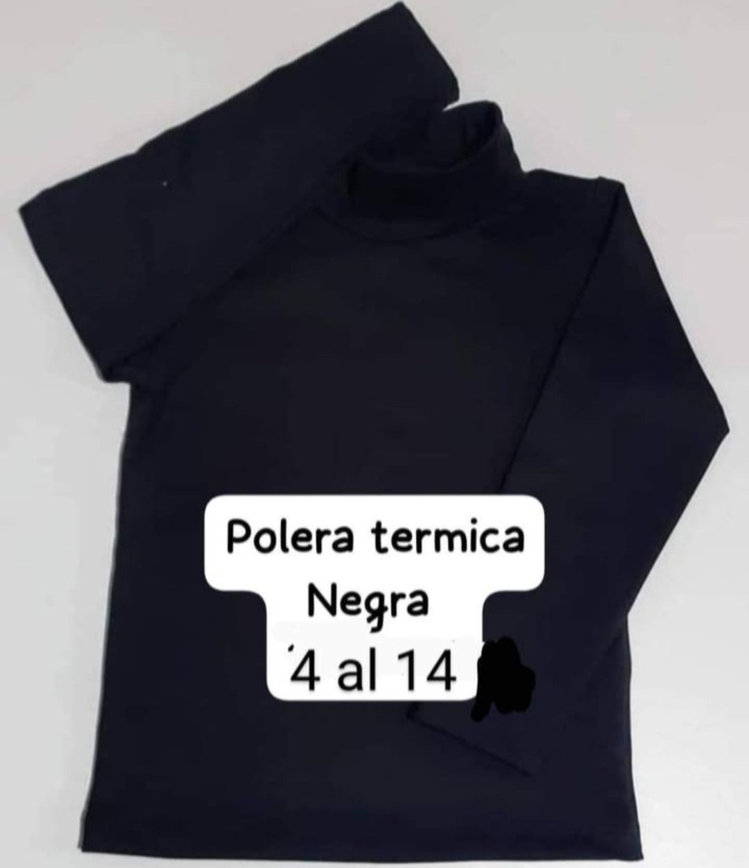 Camiseta Niño y Niña Termico Media Polera - Imagen 3