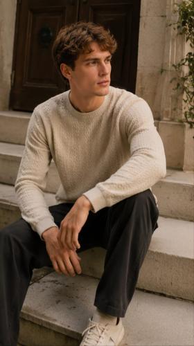 Sweater Texturizado Liviano ( C )