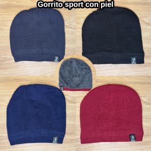 Gorro con Piel Esptr