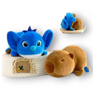 Peluche Reversible 22 Cm Capibara Stitch