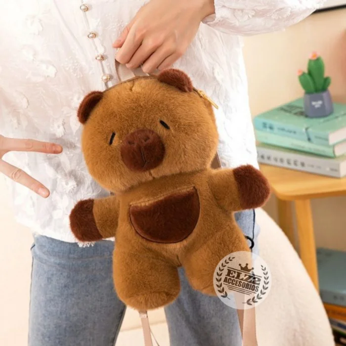 Peluche Mochila Capibara