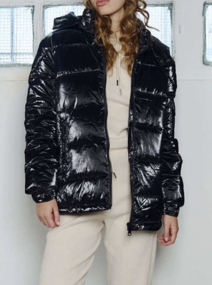 Campera Metalizada Importada - Imagen 3