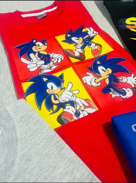 Remeras  Sonic Algodón Peinado Linea Premium