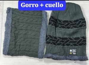 Gorro con Cuello Piel