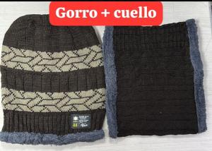 Gorro con Cuello Piel - Miniatura 2