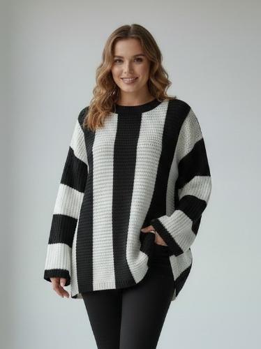 Sweaters Rayados (lana Acrilica)